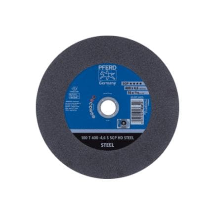 PFERD TOOLS 66325225 - Disque de tronçonnage pour utilisation stationnaire T "dur" HD STEEL pour acier 100 m/s (lot multiple)