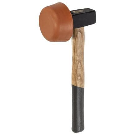 PICARD 0006871 - Marteau de paveur avec face rond de caoutchouc No. 68g ES