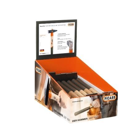 PICARD 1001202-001 - Jeu de marteaux de forgeron SecuTec® avec gaine de protection (12 pcs.)