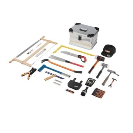 PICARD 0070020-041 - Kit de menuisier dans une boîte en aluminium (24 pièces)