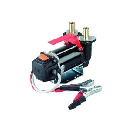 PIUSI F0022300C - Pompe de transfert portable pour gasoil 12V avec débit jusqu'à 80 l/min et cycle de travail continu jusqu'à 30 min