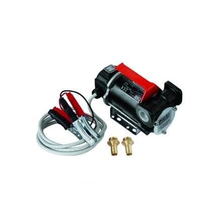 PIUSI F00223260 - Pomp de transfert portable pour gasoil 12V avec connexion en ligne ¾" BSP et débit jusqu'à 80 l/min