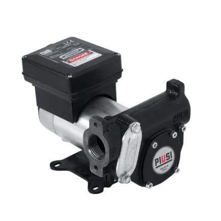 PIUSI F0034101C - Pompe Panther DC 24/12V jusqu'à 70 l/min avec câble 2 m et pinces pour connexion à la batterie