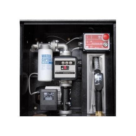 PIUSI F00365010 - Station de distribution diesel avec pompe Panther 72, compteur K33, pistolet automatique A60, filtre à eau et système de...