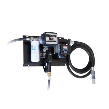 PIUSI F00386F0A - Station de transfert diesel ST avec pompe Panther 56, compteur K33, filtre, tuyau 6 m, pistolet automatique A60 et tuyau...