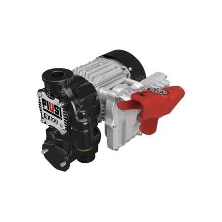 PIUSI F00391310 - Kit pompe ATEX EX100 DRUM avec compteur K150, tuyau 5 m et pistolet automatique A140 pour essence, gazole et kérosène