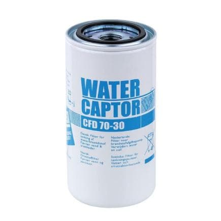 PIUSI F0061101A - Cartouche de rechange pour filtre Water Captor, 30 µm et 70 l/min (12 pcs.)