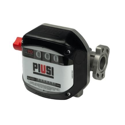 PIUSI F009WS000 - Compteur mécanique K90 WS pour carburant distribué avec des débits de 20 à 90 l/min précision ±0,8%