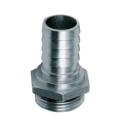 PIUSI F15437000 - Raccord tournant en acier inox M ¾" BSP x Ø25 mm