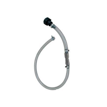 PIUSI F15515000 - Kit de connexion inférieure avec clapet de fond et tuyau 1,5 m