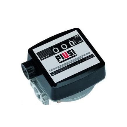 PIUSI 000551160 - Compteur mécanique pour huile K33 B pour le suivi de l'huile lubrifiante
