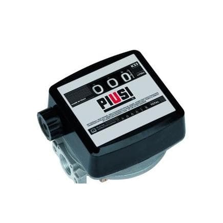 PIUSI 000557000 - Compteur mécanique pour huile K33 C pour le suivi de l'huile lubrifiante