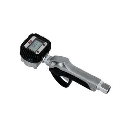 PIUSI F00984060 - Pistolet EASY K400 1/2" BSP avec extrémité rigide et compteur électronique intégré