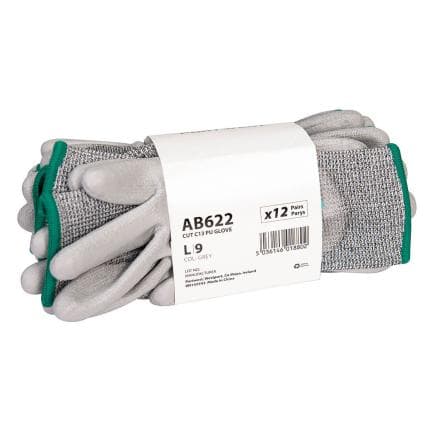 PORTWEST AB622G7RXXL - Gant PU Cut C13, Gris (12 pcs.)