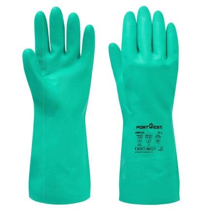 PORTWEST AB810GNRL - Gant Nitrosafe Essential Multipack, Vert (12 pcs.)