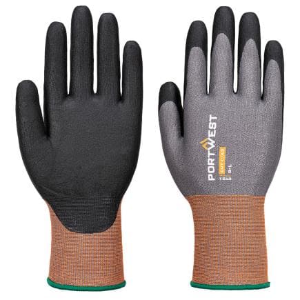 PORTWEST CT21G8RXL - Gant CT Cut C21 Nitrile, Gris/Noir