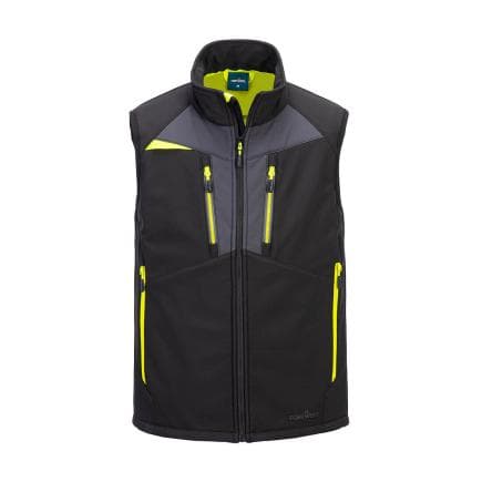 PORTWEST DX476BKRM - Veste Softshell DX4 (3 Couches), Noir