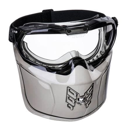 PORTWEST PS22CLR - Masque de protection ultra-protecteur, Incolore