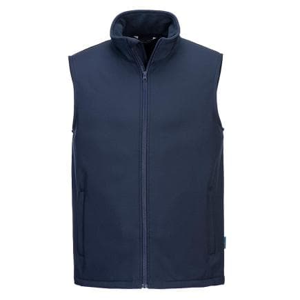 PORTWEST TK22NAR4XL - Gilet Softshell Print and Promo (2 couches), Marine