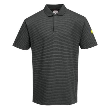 PORTWEST AS21ZORXL - Polo antistatique ESD, Gris Zoom