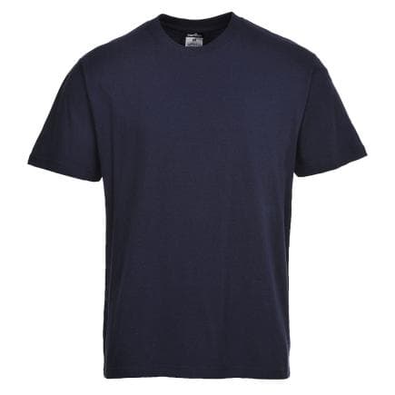 PORTWEST B195NVRXXXL - T-Shirt Premium Turin, Marine Blu