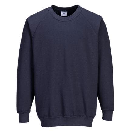 PORTWEST B300NVRXL - Sweatshirt Roma, Marine Blu