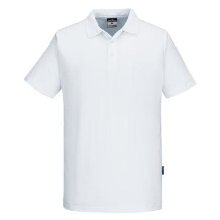 PORTWEST C211WHRXL - Polo Mesh manches courtes, Blanc