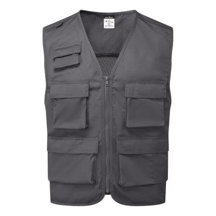 PORTWEST C704MGRL - Gilet de travail, Gris Métal