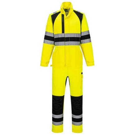 PORTWEST CD855YBRXL - Combinaison WX2 Eco Stretch, Jaune/Noir