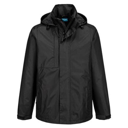 PORTWEST CD867BKRXL - Veste de pluie WX2 Eco-conçu, Noir