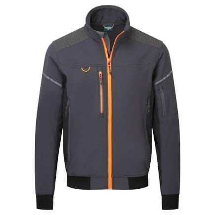PORTWEST EV464MGRXL - EV4 Softshell Bomber Jacket (3L), Gris Métal