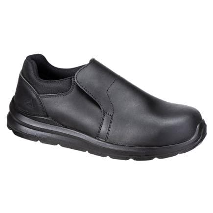 PORTWEST FC80BKR44 - Composite Slip On S3S SR FO, Noir