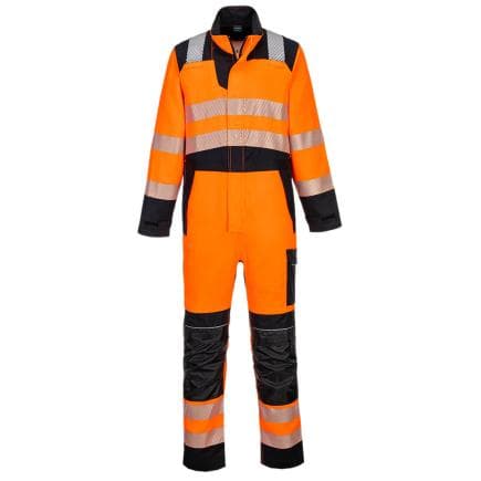 PORTWEST FR509OBRXL - Combinaison Modaflame PW3 HV, Orange/Noir