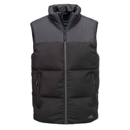 PORTWEST KX305BKRL - Bodywarmer matelassé KX3, Noir