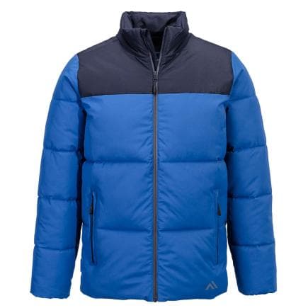 PORTWEST KX306QDRL - Blouson Baffle KX3, Quartz / Marine Blu foncé