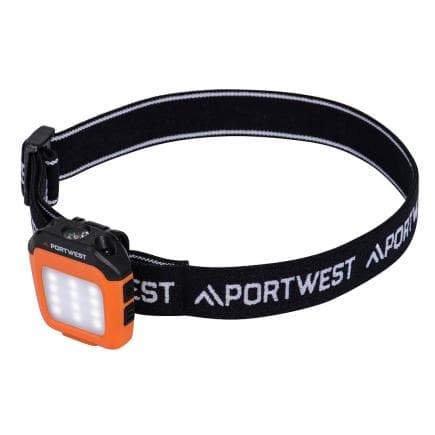 PORTWEST PA74OBR - Lampe LED multifonction, Orange/Noir