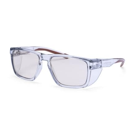 PORTWEST PS26BRR - Lunettes de sécurité à écrans latéraux, Brun