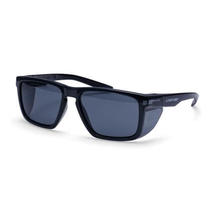 PORTWEST PS26SKR - Lunettes de sécurité à écrans latéraux, Fumé