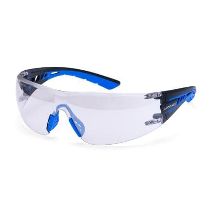 PORTWEST PS27MIR - Lunettes de sécurité Tech Look Lite KN, Miroir clair (usage intérieur/extérieur)