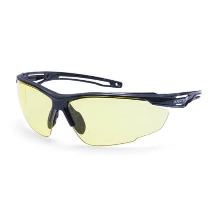PORTWEST PS36AMR - Lunettes de sécurité anthracite, Ambre