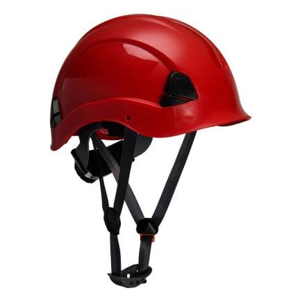 PORTWEST PS53RER - Casque Height Endurance, Rouge