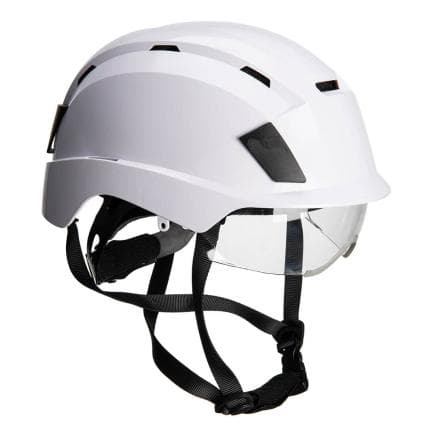 PORTWEST PS80WHR - Casque à lunette intégrée, Blanc