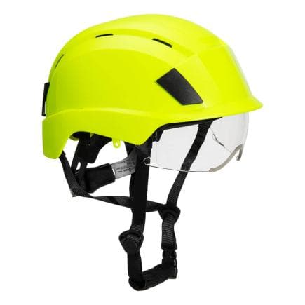 PORTWEST PS80YER - Casque à lunette intégrée, Jaune