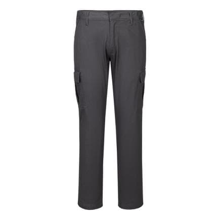 PORTWEST S231MGR36 - Pantalon de travail Slim Stretch, Gris Métal