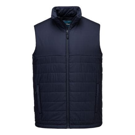 PORTWEST S606NVRXL - Bodywarmer professionnel à baffles isolées, Marine Blu