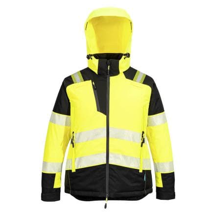 PORTWEST T162YBRL - Parka HV Femmes PW3, Jaune/Noir