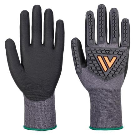 PORTWEST A715K8RM - Gant impact Grip 15 Nitrile, Noir
