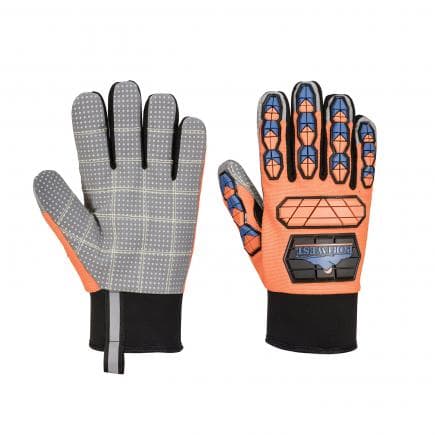 PORTWEST A726O4RL - Gant Aqua-Seal Pro, orange/bleu