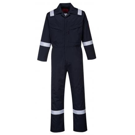 PORTWEST AF50NAR38 - Combinaison Araflame Platinium, marine
