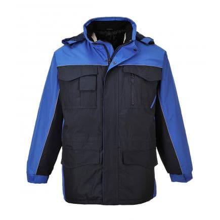 PORTWEST S562NRRS - Parka rs bicolore, marine/royal